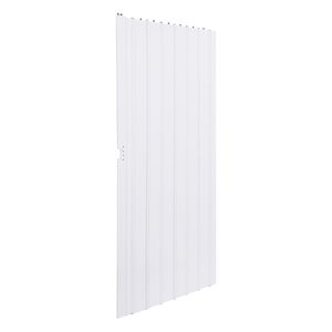 Porta Sanfonada PVC Plasbil Branca 80cm x 2,10m