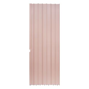 Porta Sanfonada em PVC Areia Plasbil 80cm x 2,10m