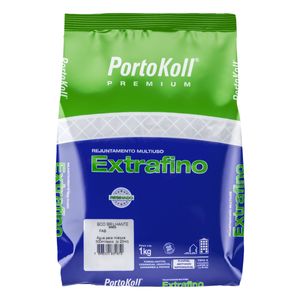 Rejunte Extrafino Branco Portokoll 1kg