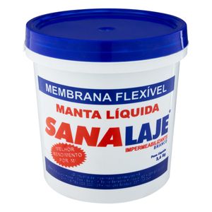 Impermeabilizante Líquido Sana Laje 3,6kg Branco