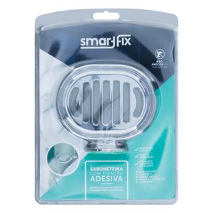 Saboneteira com Fixação Adesiva Smart Fix Cromada