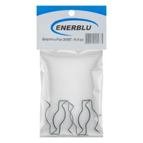 Abraçadeira para Luminária Fluorescente Enerblu 4 peças