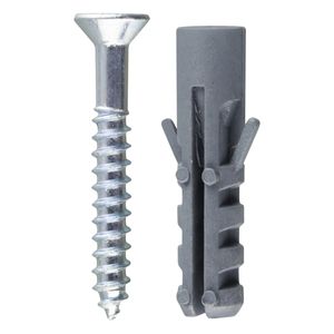 Parafuso com Bucha 4,2mm x 30mm STD Cabeça Chata 10 unidades