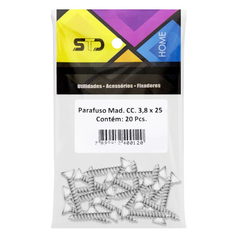 Parafuso-para-Madeira-Cabea-Chata-STD-38-x-25-20-unidadesFrontal1