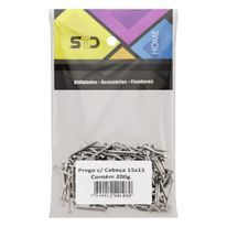 Prego com Cabeça STD 15 x 15 200g