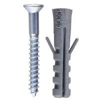 Parafuso Phillips com Bucha 3,5mm x 30mm STD Cabeça Chata 10 unidades