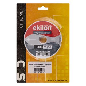 Linha de Nylon para Pesca Std 0,40mm x 100m