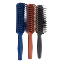 Escova de Cabelo Plastibrasil 3 peças