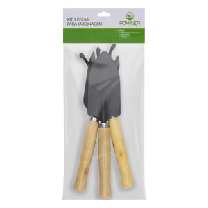 Kit para Jardinagem Powner 3 peças