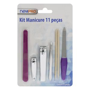 Kit Manicure 11 peças Newpro