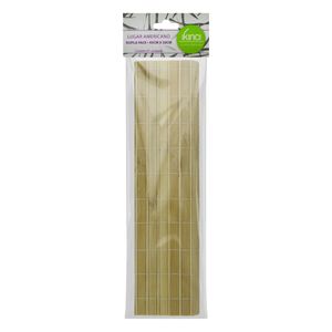 Lugar Americano Dupla Face Newpro 45cm x 30cm Bambu