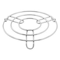 Descanso de Panela Redondo Cromado Newpro 20cm