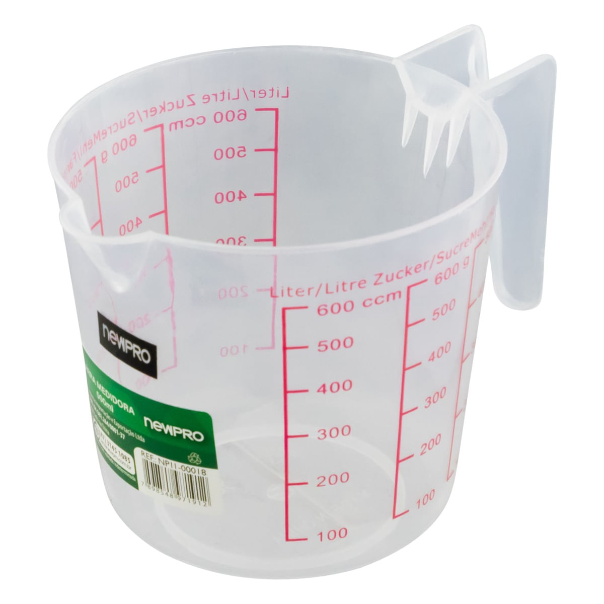 JarraMedidoraPlásticaNewpro500mlAngularEsquerda1