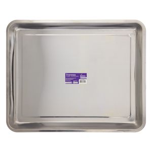 Travessa Retangular em Inox Ikinci 40cm x 50cm