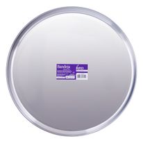 Bandeja Redonda em Inox Ikinci 33cm