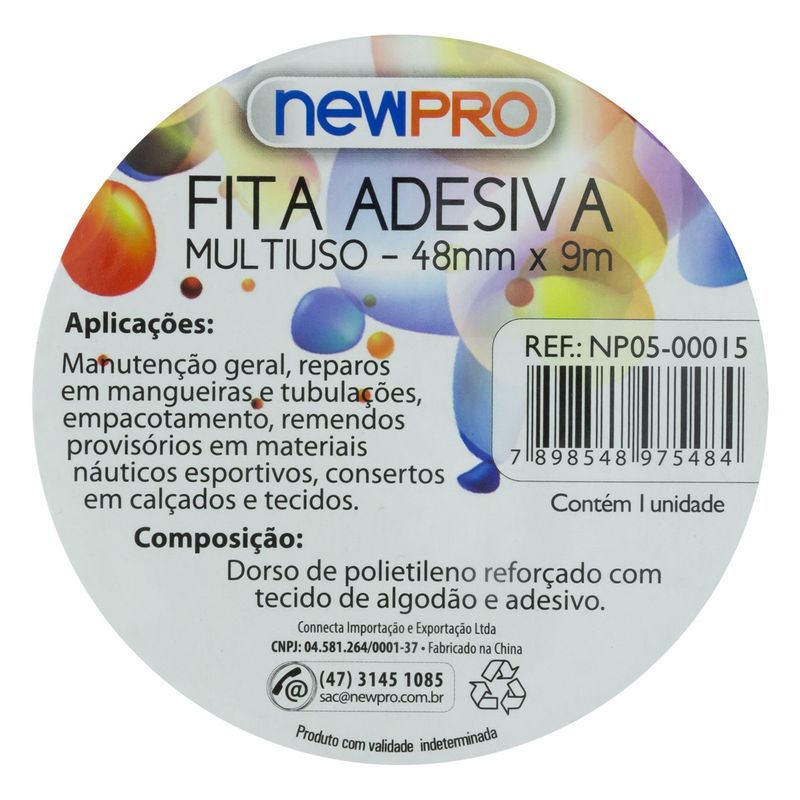 Fita-Adesiva-Multiuso-Cinza-Newpro-48mm-x-9mPosterior2