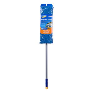 Mop Pó Plano 360° Newpro Limpeza Total Azul