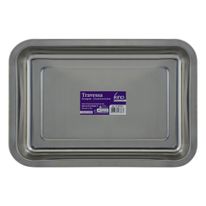 Travessa Retangular em Inox Ikinci 22cm x 32cm