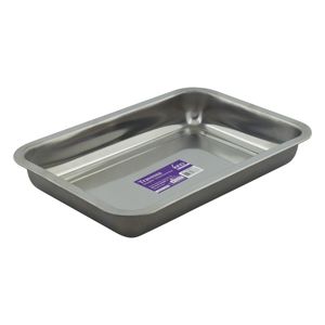 Travessa Retangular em Inox Ikinci 22cm x 32cm