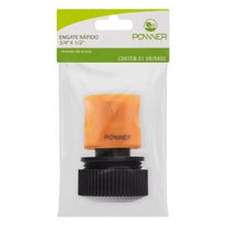 Engate Rápido Powner 3/4" 1/2"
