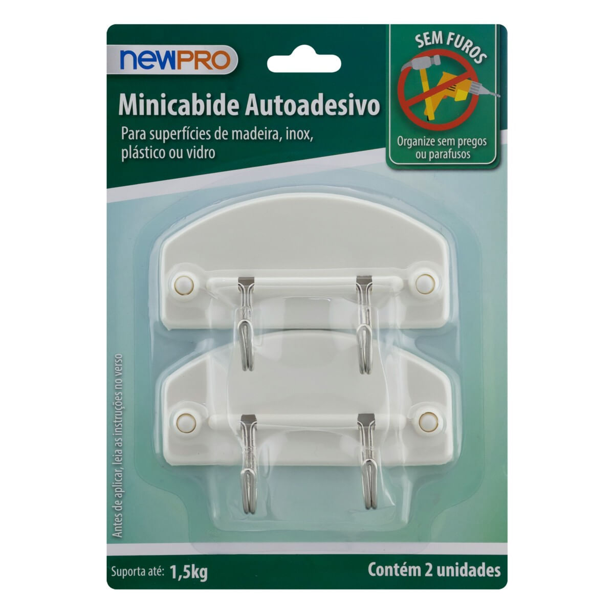 MiniCabideAutoadesivoNewproBranco2unidadesFrontal1
