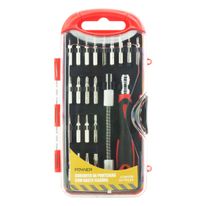Conjunto de Ponteiras com Haste Flexível Powner 23 peças