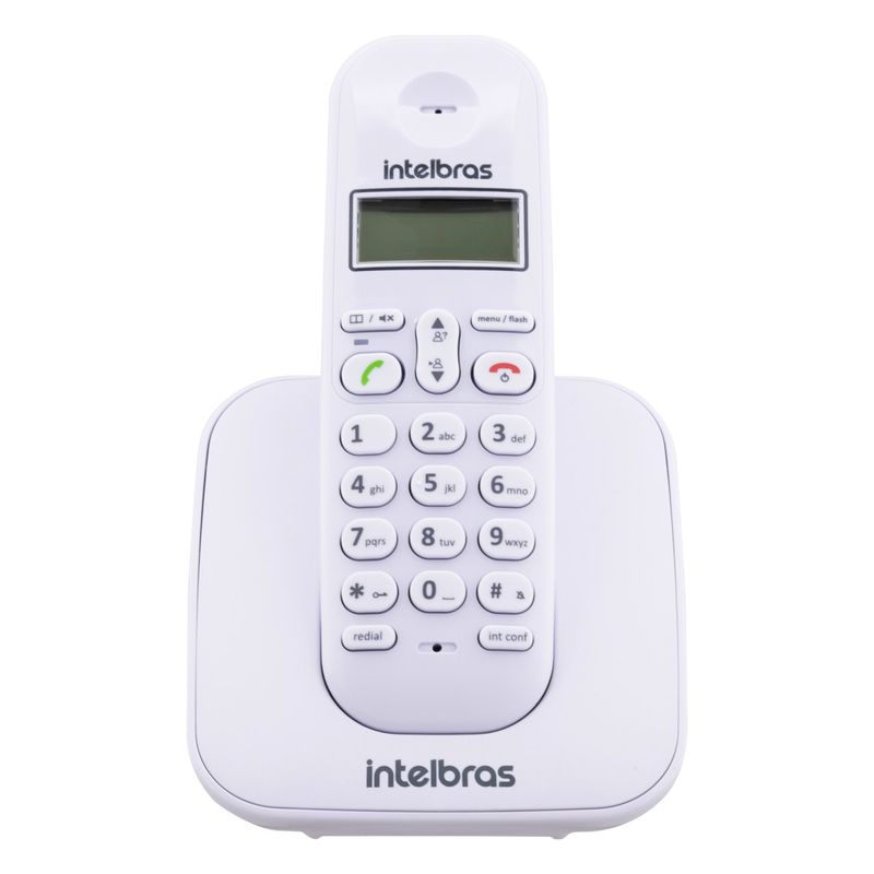 Telefone-sem-Fio-TS-3110-Branco-IntelbrasFrontal1