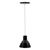Pendente de Alumínio TD 622 Preto Taschibra 1xE27
