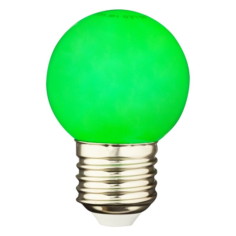 Lampada-Led-Bolinha-Verde-Taschibra-1W-220VFrontal1