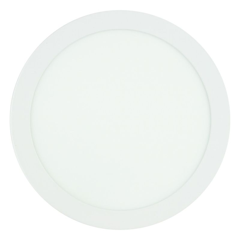 Painel-Led-de-Sobrepor-Branco-Redondo-Taschibra-Lux-12W-6500K-AutovoltFrontal1