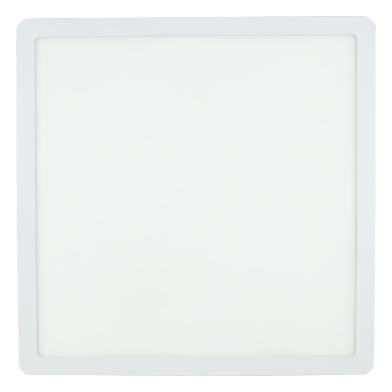 Painel-Led-de-Sobrepor-Branco-Quadrado-Taschibra-Lux-24W-6500K-AutovoltFrontal1