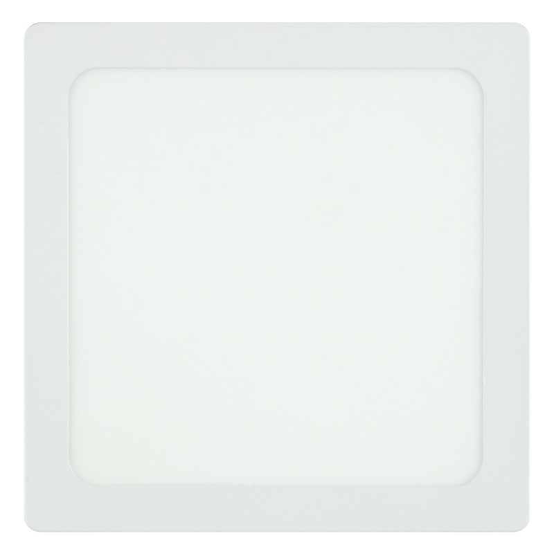 Painel-Led-de-Sobrepor-Branco-Quadrado-Taschibra-Lux-12W-3000K-AutovoltFrontal1