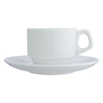 Xícara de Porcelana para Chá com Pires Oxford 220ml