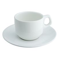 Xícara de Porcelana para Chá com Pires Oxford 220ml