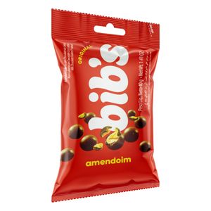 Bib's de Amendoim com Cobertura de Chocolate ao Leite Neugebauer 40g