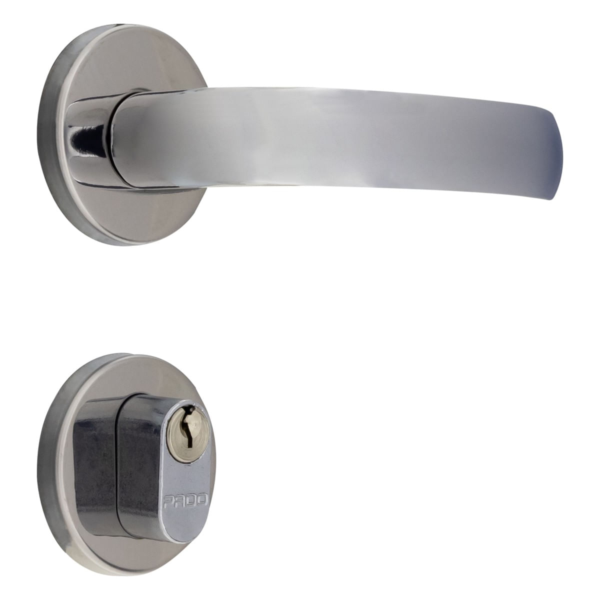 FechaduraExternaRosetaCromadaPadoConceptAngularEsquerda1