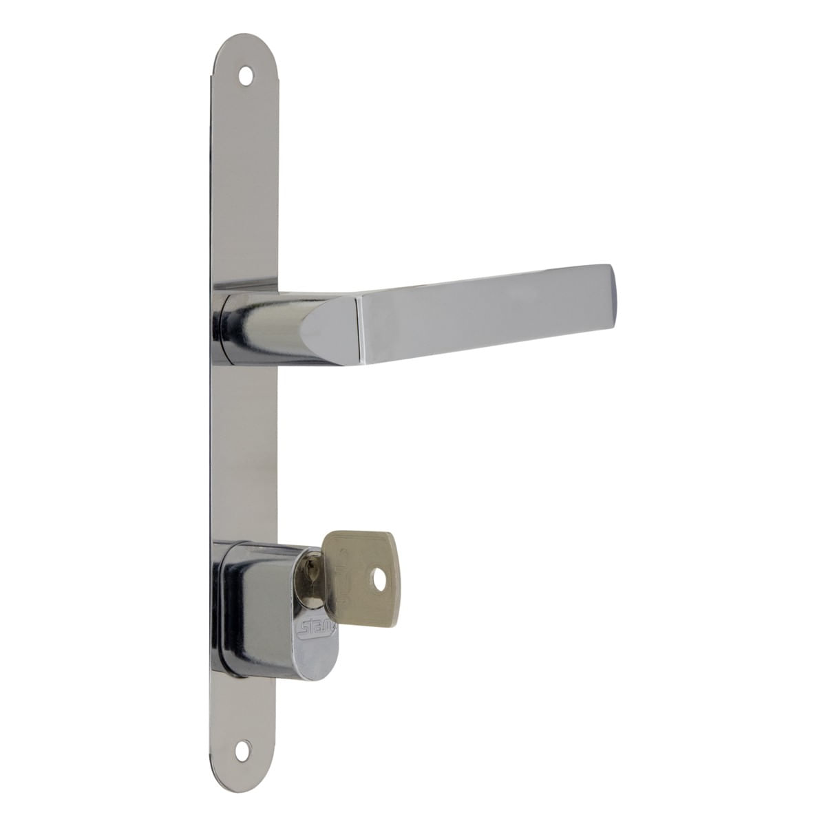 FechaduraExternaEspelhoInoxStam401/07AngularEsquerda1