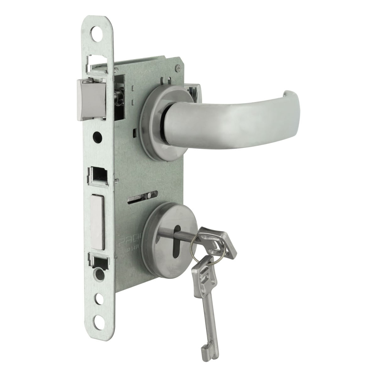 FechaduraInternaRosetaCromadaPadoContemporâneaAngularEsquerda1