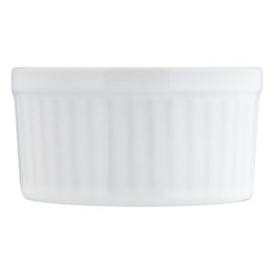 Ramequin de Porcelana Branca Oxford 180ml 10cm x 5cm