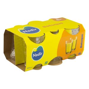 Conjunto de Copos Batuque Nadir 6 peças 265ml