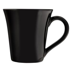 Caneca de Cerâmica Tulipa Oxford Preta 330ml