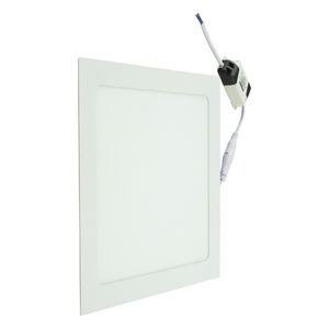 Painel Led de Embutir Branco Quadrado Taschibra Lux 18W 6500K