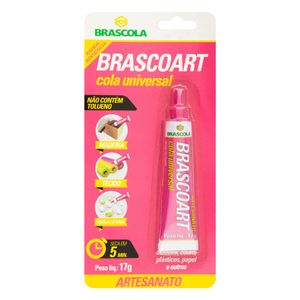 Cola para Artesanato Universal Brascola Brascoart 17g