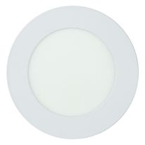 Painel Led de Embutir Branco Redondo Taschibra Lux 6W 6500K