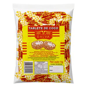 Bala de Coco Dalva 1kg