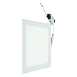 Painel Led de Embutir Branco Quadrado Taschibra Lux 18W 3000K