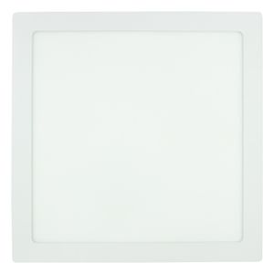 Painel Led de Embutir Branco Quadrado Taschibra Lux 24W 3000K