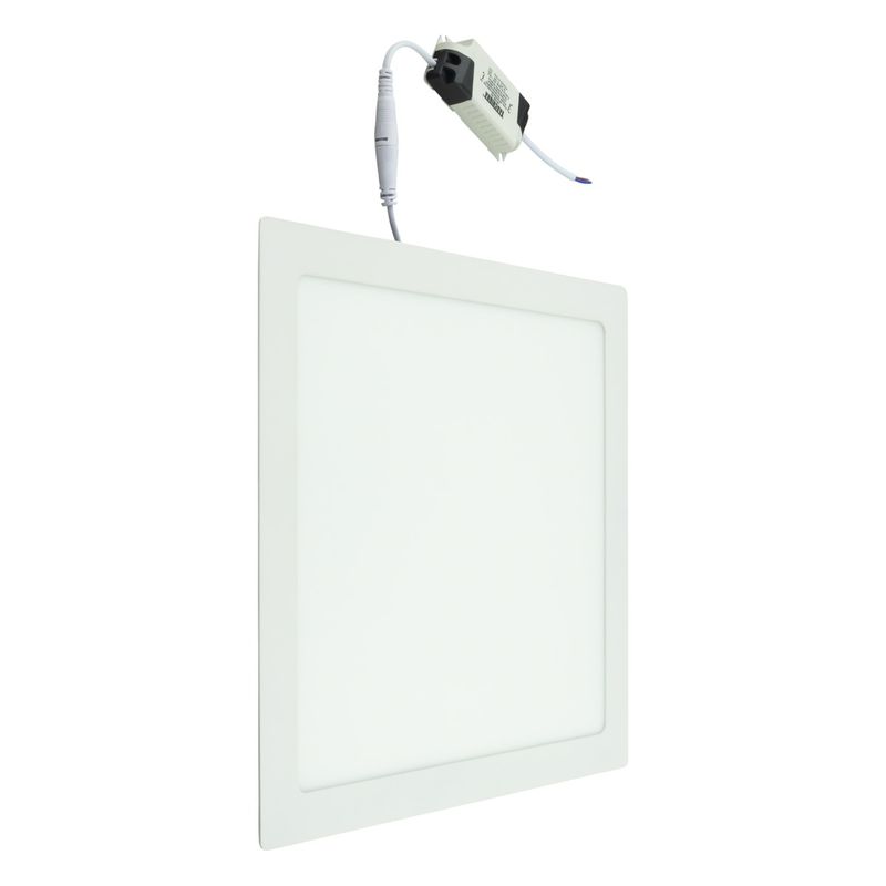 Painel-Led-de-Embutir-Branco-Quadrado-Taschibra-Lux-24W-6500K-AutovoltAngularEsquerda2