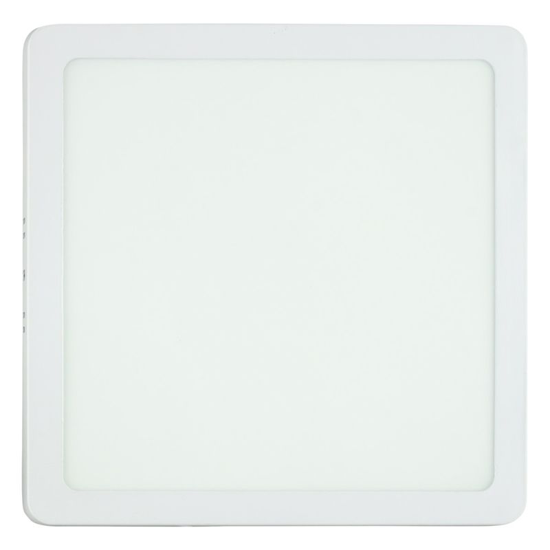 Painel-Led-de-Sobrepor-Branco-Quadrado-Taschibra-Lux-18W-3000K-AutovoltFrontal1