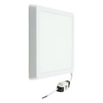 Painel-Led-de-Sobrepor-Branco-Quadrado-Taschibra-Lux-18W-3000K-AutovoltAngularEsquerda2